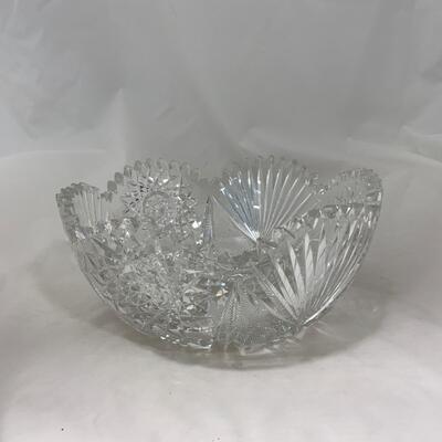.37. Two Cut Glass Bowls | c. 1890