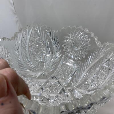 .38. Two Cut Glass Bowls | c. 1890