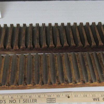Antique Wood Cigar Mold