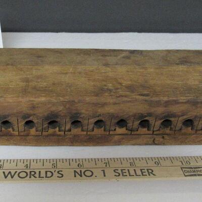 Antique Wood Cigar Mold