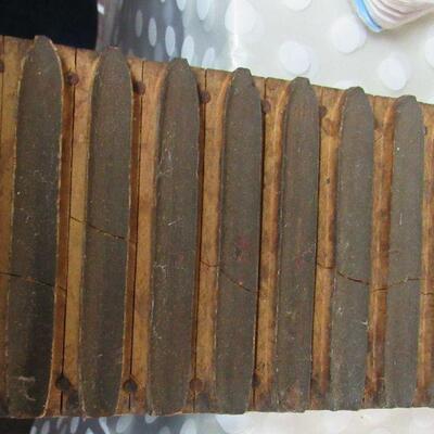 Antique Wood Cigar Mold