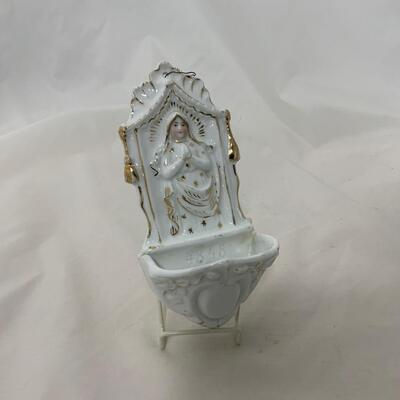 .53. Porcelain Holy Water Font | c. 1860