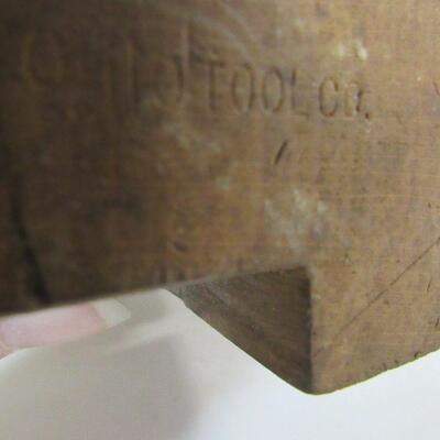 Antique Wood Plane, Ohio Tool Co, G