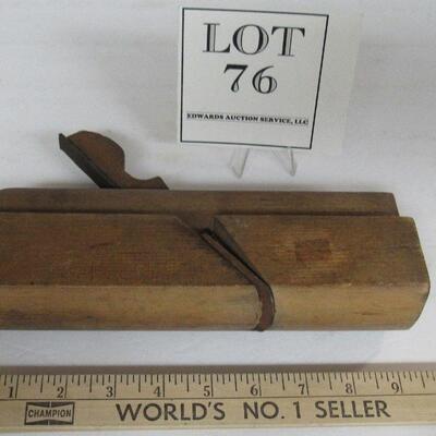 Antique Wood Plane Ohio Tool Co, 73/10