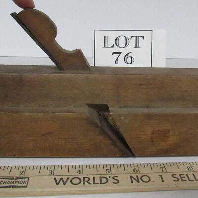 Antique Wood Plane Ohio Tool Co, 73/10