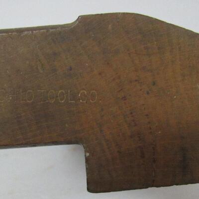 Antique Wood Plane Ohio Tool Co, 73/10