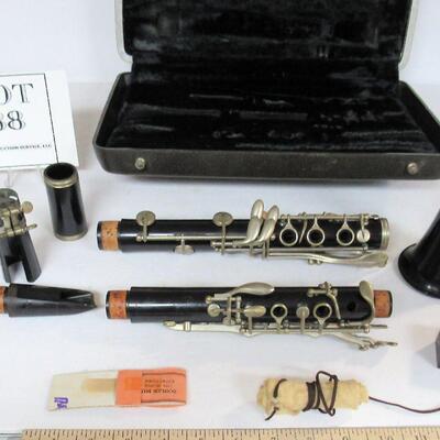 Vintage Bundy Selmer Claranette In Original Case
