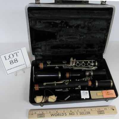 Vintage Bundy Selmer Claranette In Original Case