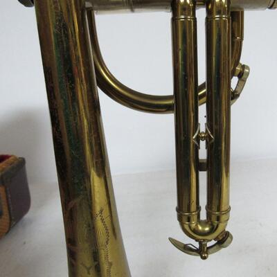 Vintage Bundy Selmer Trumpet With Original Case, Elkhart, IN