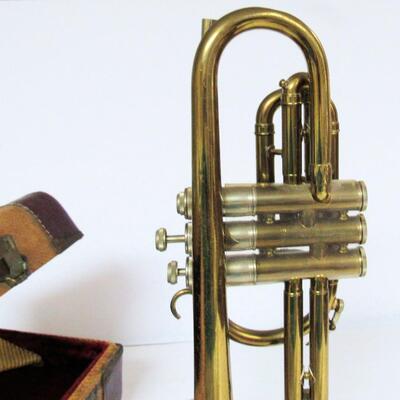 Vintage Bundy Selmer Trumpet With Original Case, Elkhart, IN