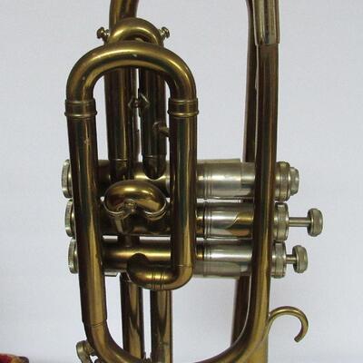 Vintage Bundy Selmer Trumpet With Original Case, Elkhart, IN