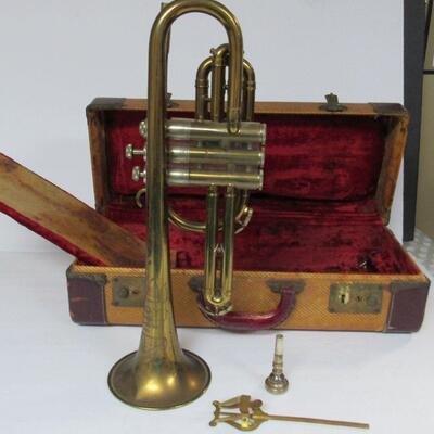 Vintage Bundy Selmer Trumpet With Original Case, Elkhart, IN