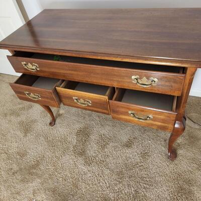 Solid Wood Side Table Server  43x21x32