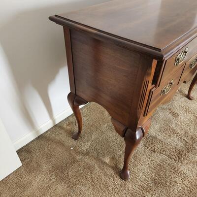 Solid Wood Side Table Server  43x21x32