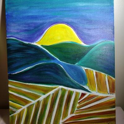 Oil On Canvas