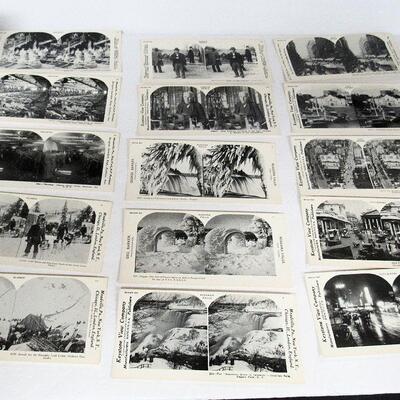 15 1970s Reproduction Stereoscope View Cards, From Originals, Keystone View Co