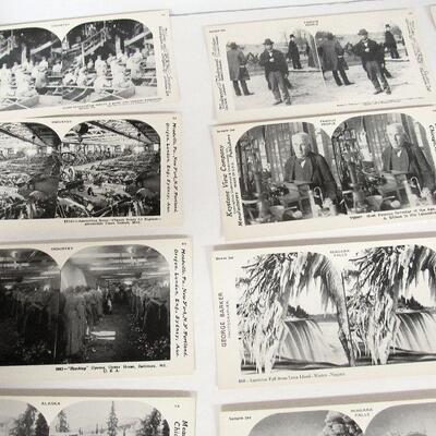 15 1970s Reproduction Stereoscope View Cards, From Originals, Keystone View Co