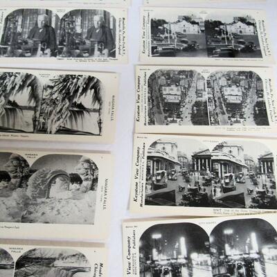 15 1970s Reproduction Stereoscope View Cards, From Originals, Keystone View Co