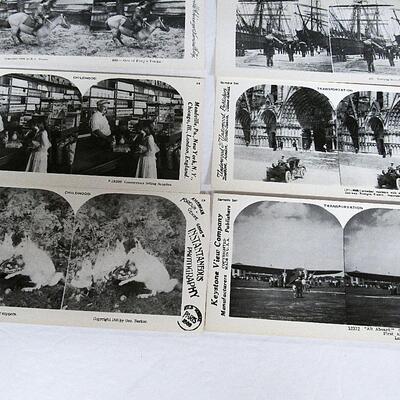 15 Reproduction From Original Steroscope View Cards, 1970s
