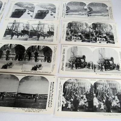 15 Reproduction From Original Steroscope View Cards, 1970s