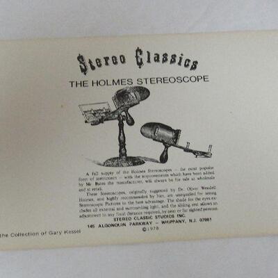 15 Reproduction From Original Steroscope View Cards, 1970s