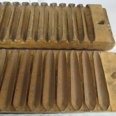 Nice Antique Cigar Mold, Perlu-Vorm Helmond, Holland