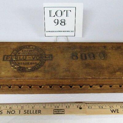 Nice Antique Cigar Mold, Perlu-Vorm Helmond, Holland