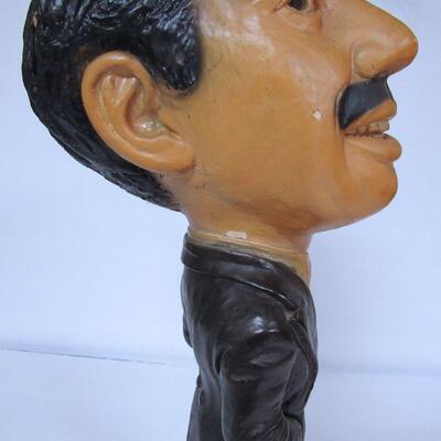 Large Vintage Chalkware Graucho Marx Figurine, Esco, 1973
