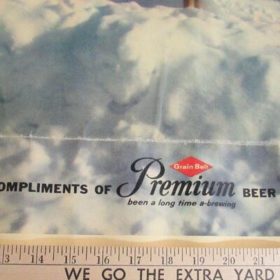 Vintage Grain Belt Beer Large Canvas Print, 26"x33"