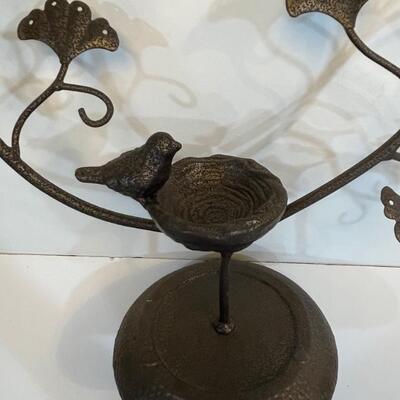 Bird Bath Jewelry Tree
