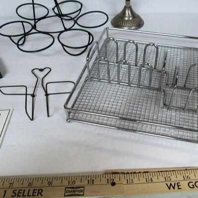 Memo Holder, Cupcake Stand, Card Holder, Kitchen Organizer and Wire Mail Holder
