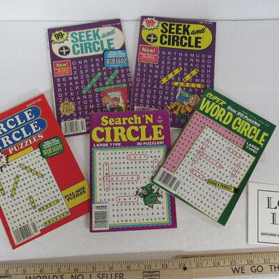 Lot of Unused Word Search Booklets