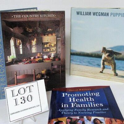 3 Books: Country Kitchen, Puppies, and Promoting Health In Families