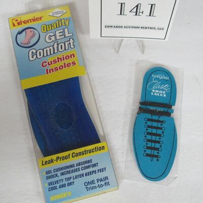 Gel Soles and Elastic Shoe Laces