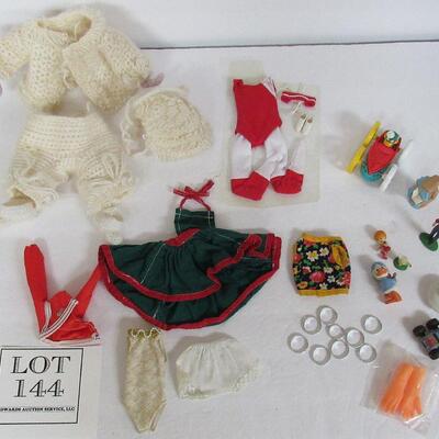 Vintage Doll Clothes and Toys