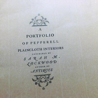 Turn of the Century Decorators Ephemera Vintage Interior Design Decorating