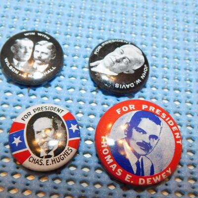 Political Campaign Pins Commemorative Cracker Barrel
