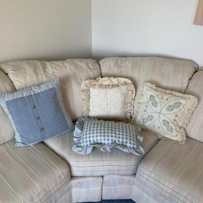 Four Decorative Pillows