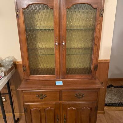 K3 Two piece hutch, 69 inches in height, 36 inches wide, 18 inches deep.