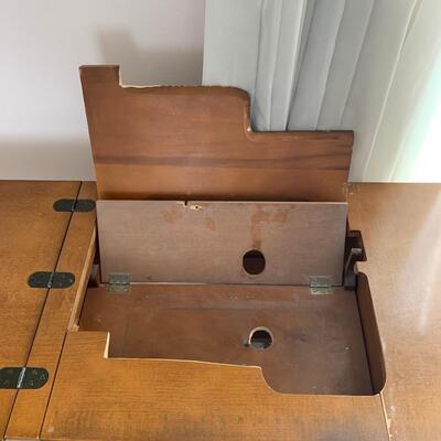 Beautiful Vintage Sewing Desk (No Machine Included)