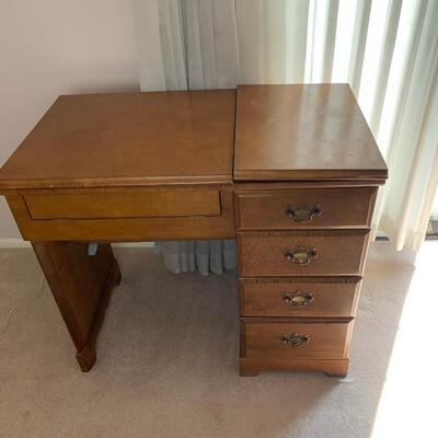 Beautiful Vintage Sewing Desk (No Machine Included)