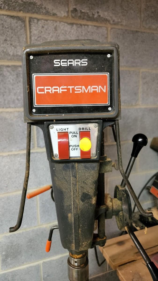 Sears Craftsman 15 1/2 inch Drill Press