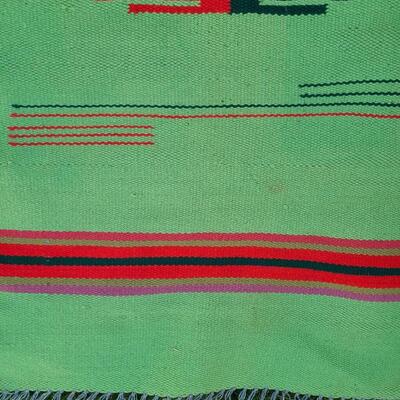 Lot 202: Vintage Southwest Area Rug and Table Mats