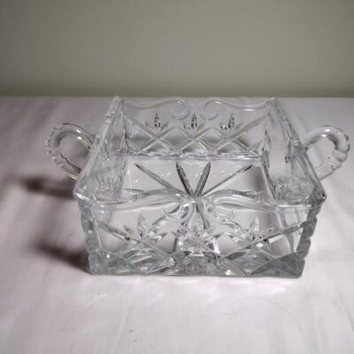 Lead Crystal Napkin Holder