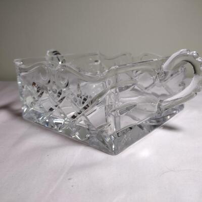 Lead Crystal Napkin Holder