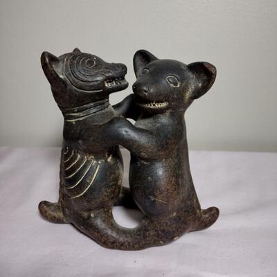Figurines and Bowl