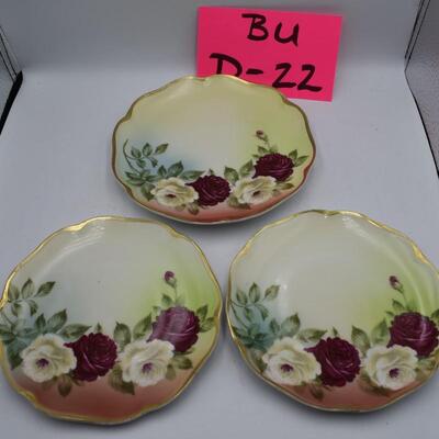 Floral Printed Plates
