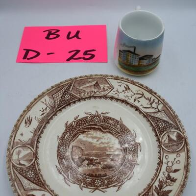 Coffee cup and Decor Plate