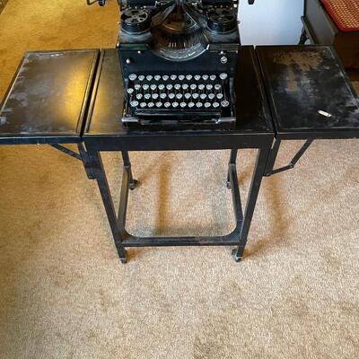 Vintage 1946 Royal Typewriter with stand