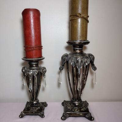 Pillar Candle Pair